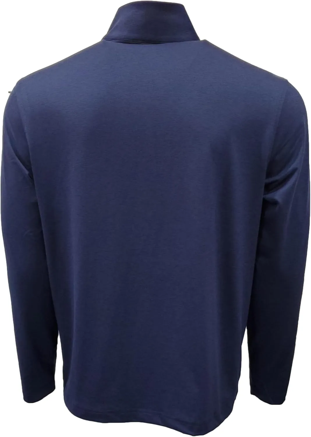 GREG NORMAN Men's Quarter Zip Polyester Stripe Sweater