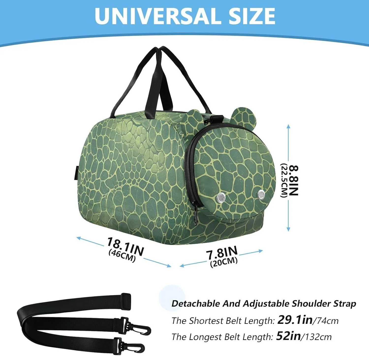 GuoChe Crossbody Wallet Purse with Shoes Compartment Trendy Small Shoulder Bags for Go shopping