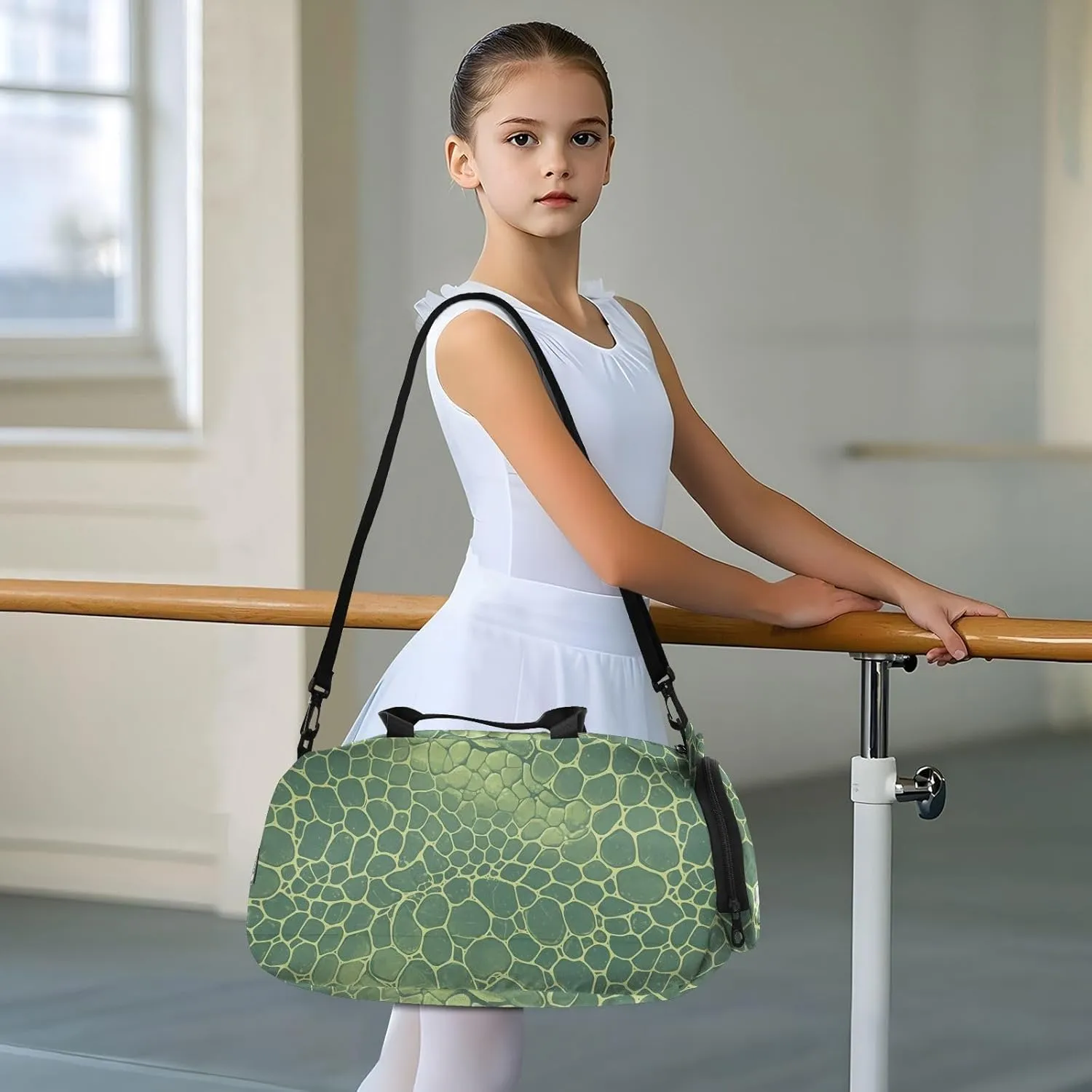 GuoChe Crossbody Wallet Purse with Shoes Compartment Trendy Small Shoulder Bags for Go shopping