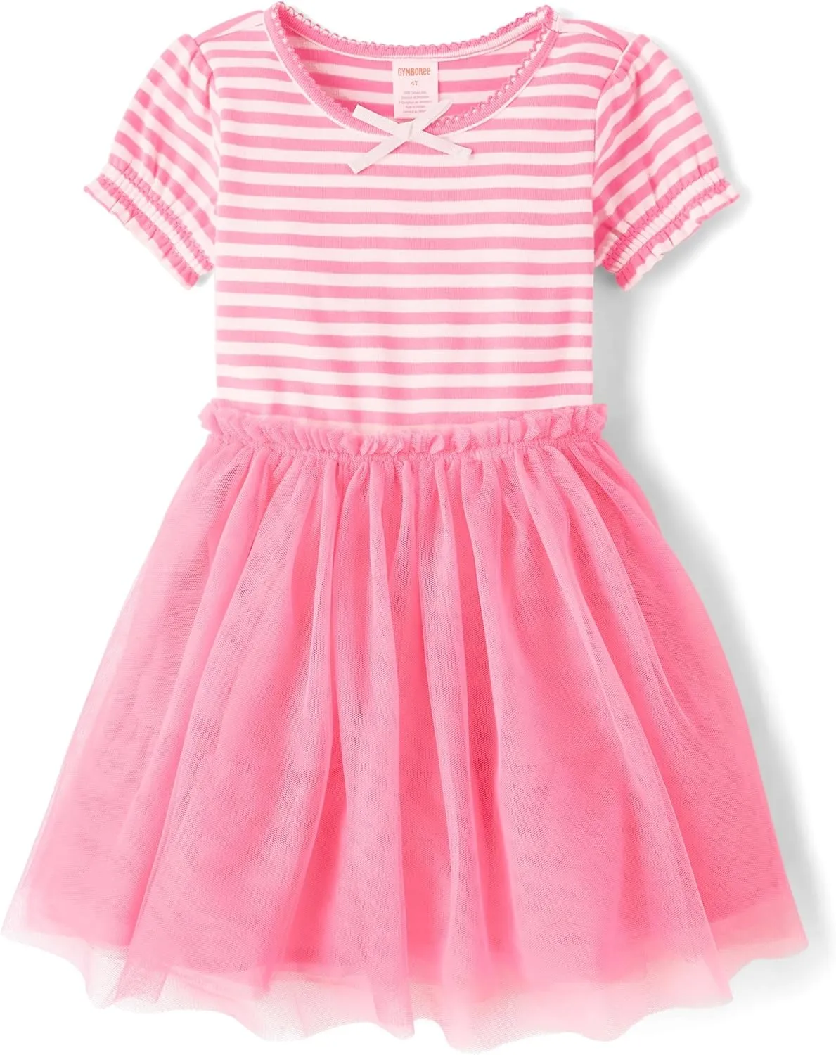 Gymboree Girls Short Sleeve Tulle Dress