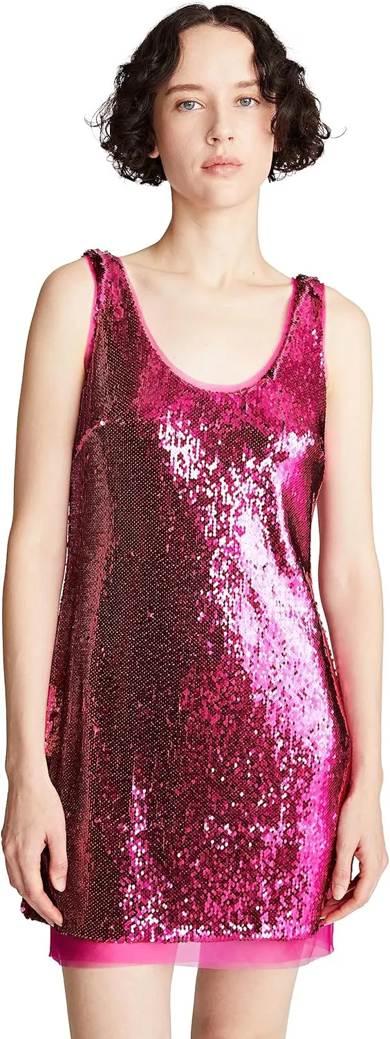 HALSTON Women's Aishia Dress in Sequin