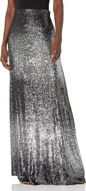 HALSTON Women's Elaine Sequin Skirt