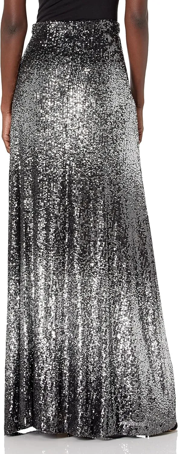 HALSTON Women's Elaine Sequin Skirt