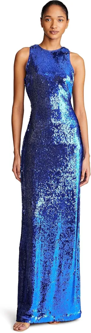 HALSTON Women's Hasia Gown in Sequin