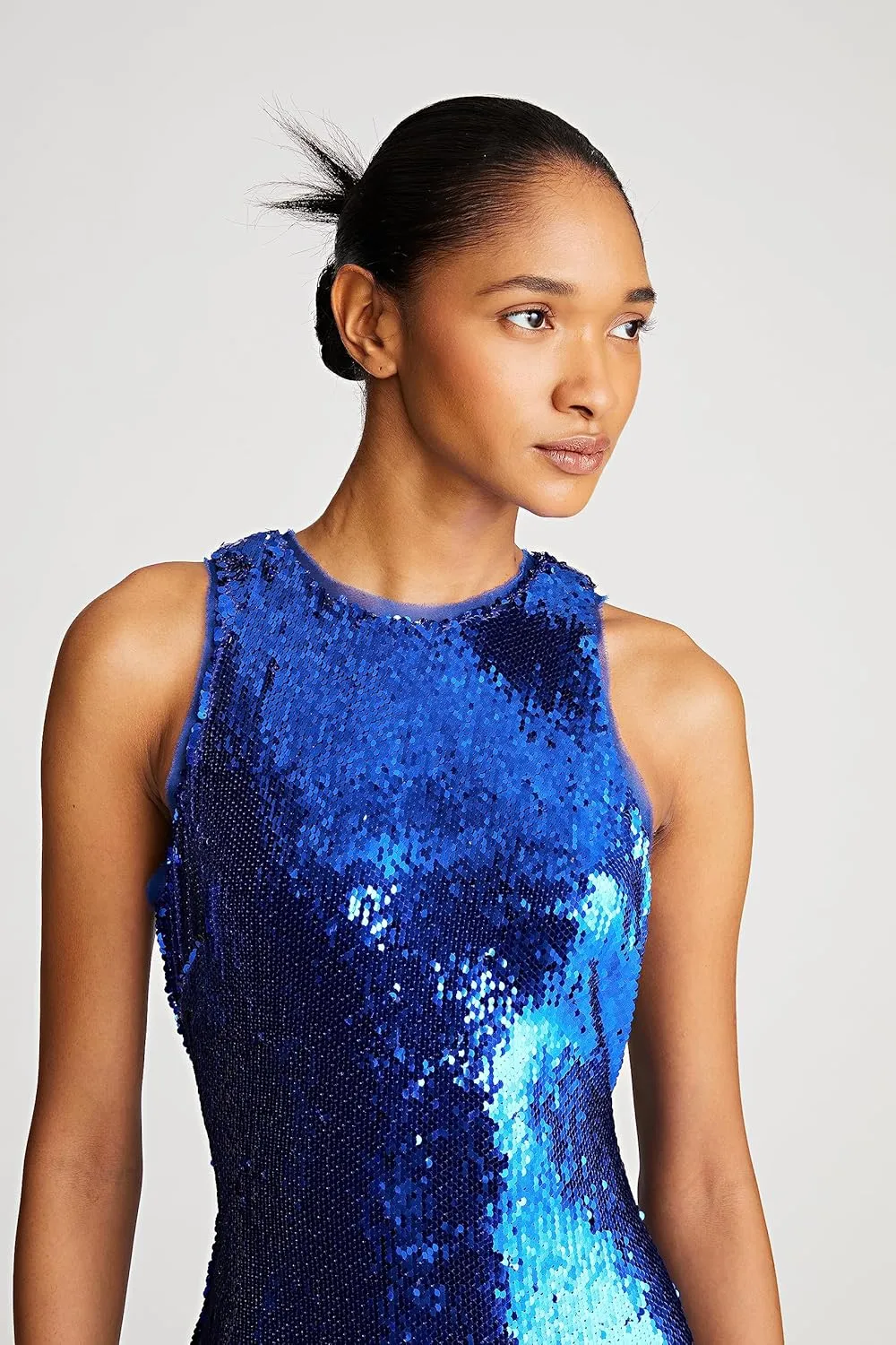 HALSTON Women's Hasia Gown in Sequin