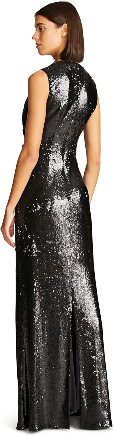 HALSTON Women's Magdalena Gown in Sequin