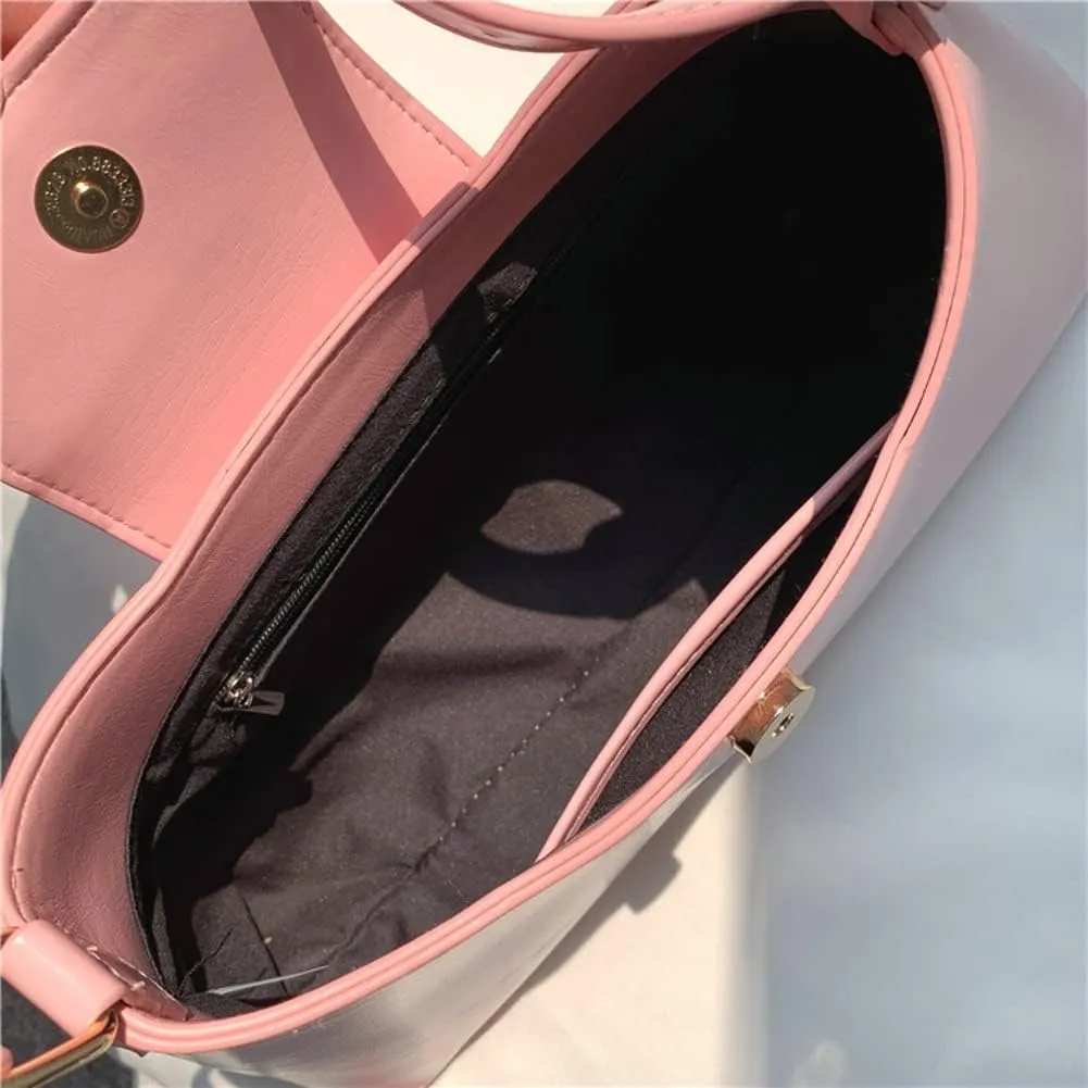 Hand bags for Women 2024 Purses for Women Trendy Women's Shoulder Handbags Black Purse Large Capacity Underarm Bag