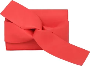 Handbag Republic Ribbon Bow Tie Shaped Clutch Crossbody Purses Sling Bags for Women Trendy
