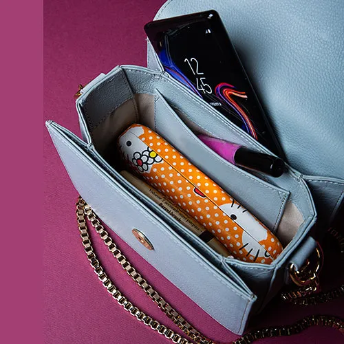 Handmade Leather Crossbody Bag With Magnetic Closure
