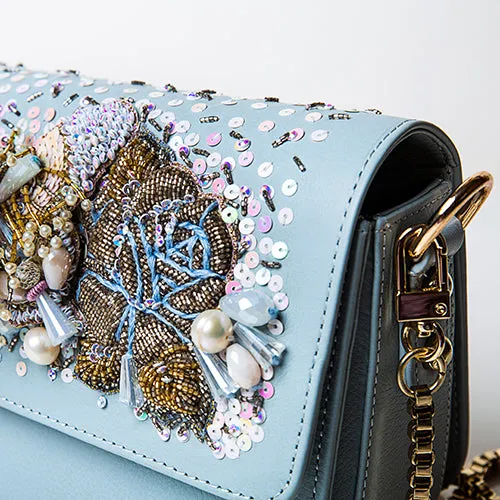 Handmade Leather Crossbody Bag With Magnetic Closure
