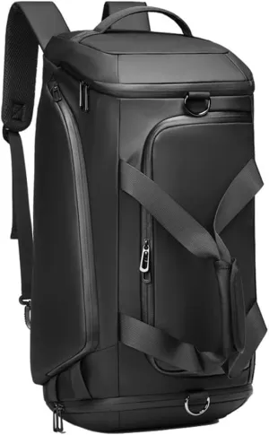 HBJWOV Sports Gym Bag with Shoe and Wet Clothes Compartment Multipurpose Weekender Carry On Overnight Bag