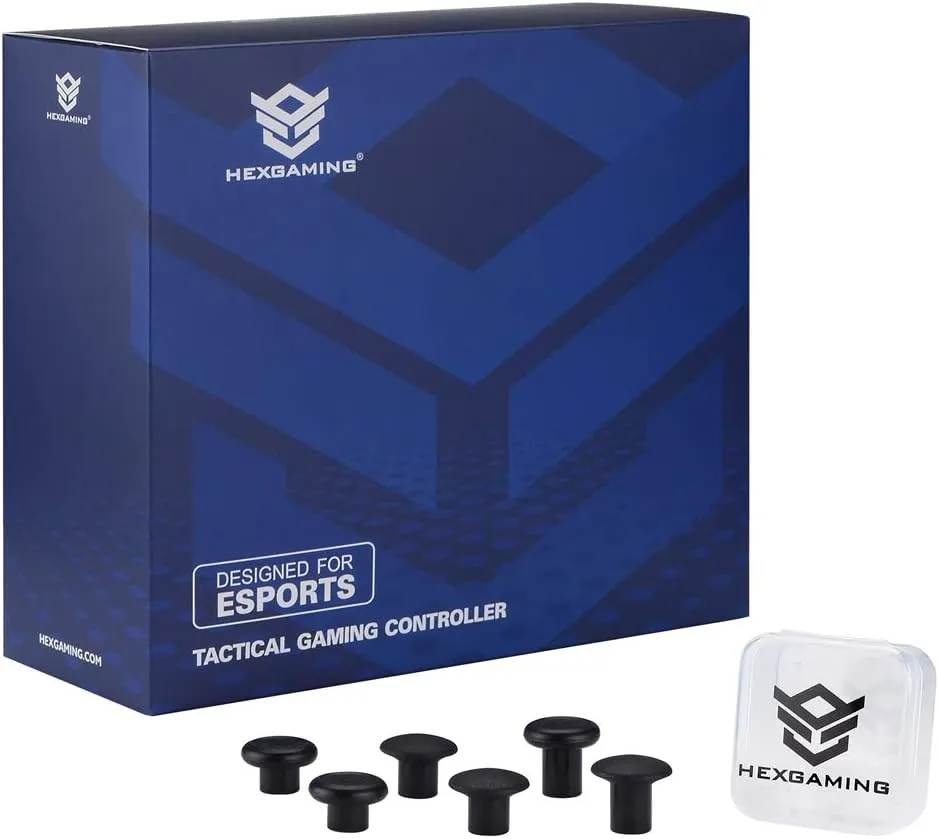 HEXGAMING BLADE Wireless Controller for Xbox Series X & S, for Xbox One, and for Windows 7/8/10-2 Remappable Back Buttons - Triggers Stop - Interchangeable Thumbsticks - Chaos Labeled