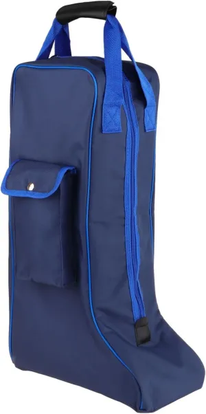 Horse Riding Long Boot Bag with Top Handle Waterproof for Skiing Hiking Side Pocket Versatile Equestrian Equipment Organizer
