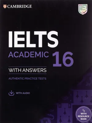 IELTS 16 Academic Student's Book with Answers with Audio with Resource Bank (IELTS Practice Tests) 1st Edition