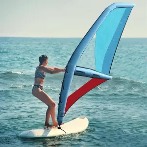 Inflatable Sail,Kitesurfing Kite,4.2㎡ Windsurfing Wing Foil,Inflatable Wing foil,for Wind Wing Foiling,Surfing,Snow Ski Surfing,Water Play