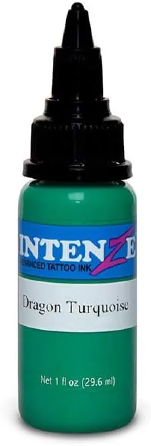 Intenze Tattoo Ink - Dragon Turquoise - 1oz Bottle