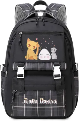 ISaikoy Anime Fruit Basket Backpack Student Kyo Soma Daypack Bookbag Daypack School Bag 11