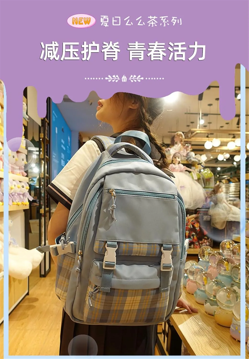 ISaikoy Anime Fruit Basket Backpack Student Kyo Soma Daypack Bookbag Daypack School Bag 8