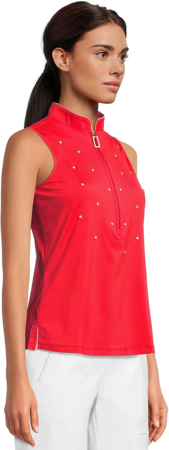 Jamie Sadock Women's Star Embellished Sleeveless Top