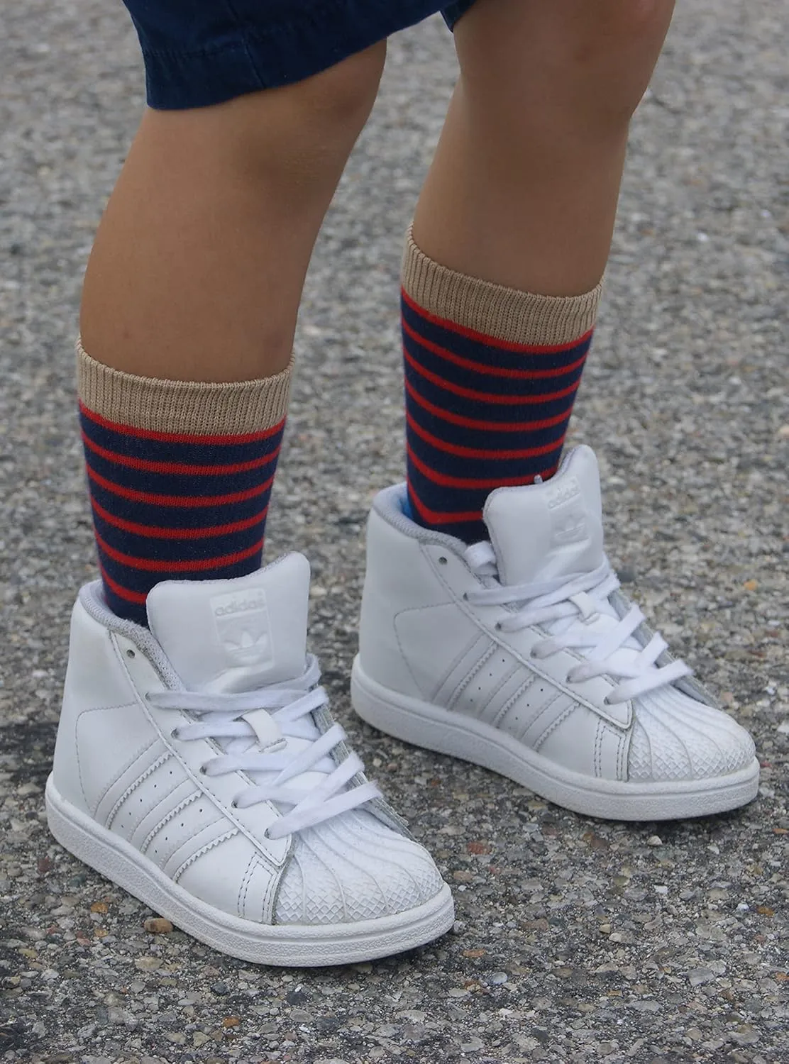 Jefferies Socks Boys' Stripe Cotton Crew Socks 6 Pair Pack
