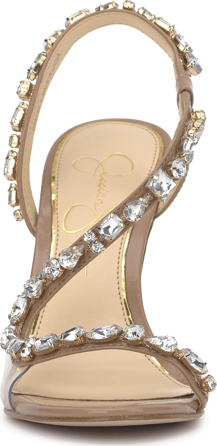 Jessica Simpson Women's Jaycin Embellished Heeled Sandal