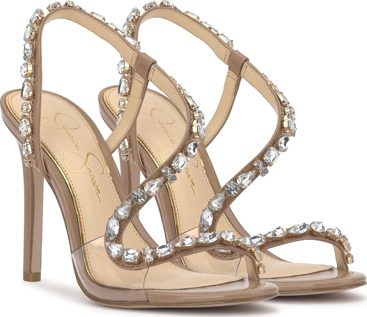 Jessica Simpson Women's Jaycin Embellished Heeled Sandal