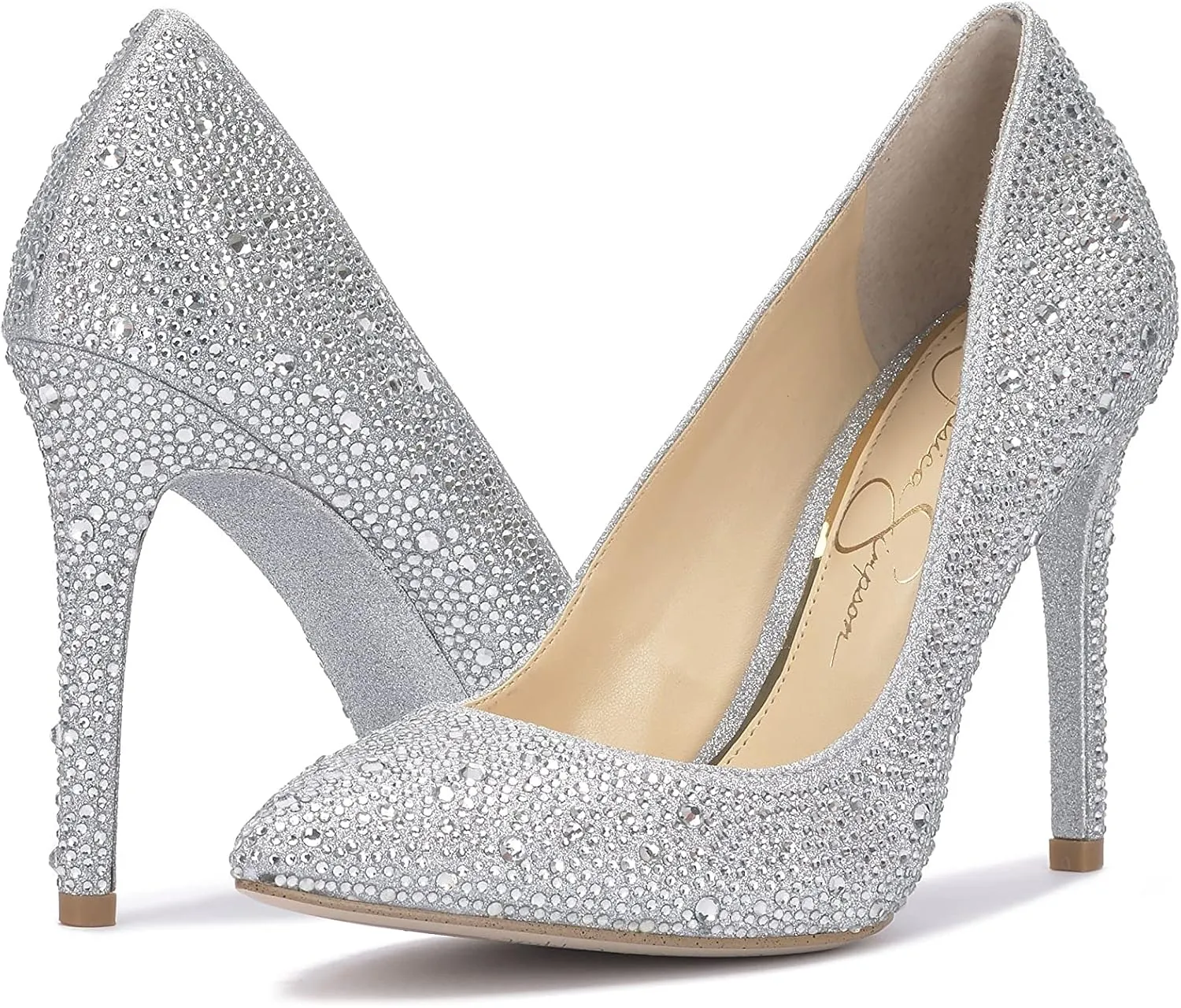 Jessica Simpson Women's Pembe Embellished Classic Pump