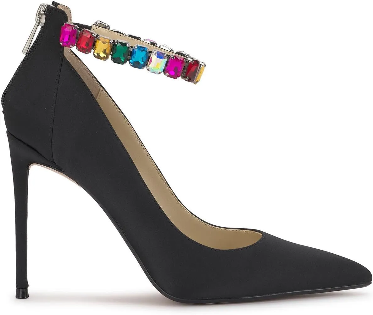 Jessica Simpson Womens Samiyah Embellished Pointed Toe Pumps