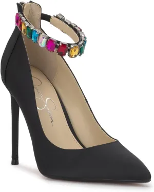 Jessica Simpson Womens Samiyah Embellished Pointed Toe Pumps