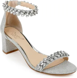 Jewel Badgley Mischka Bronwen Embellished Evening Shoe