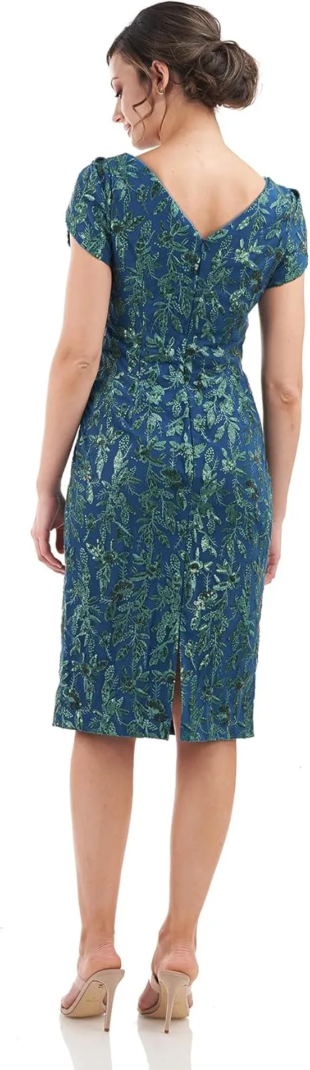 JS Collections Women's Fiona Knee Length Dress
