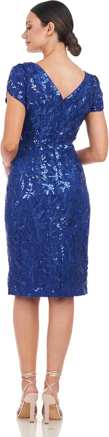 JS Collections Women's Fiona Knee Length Dress