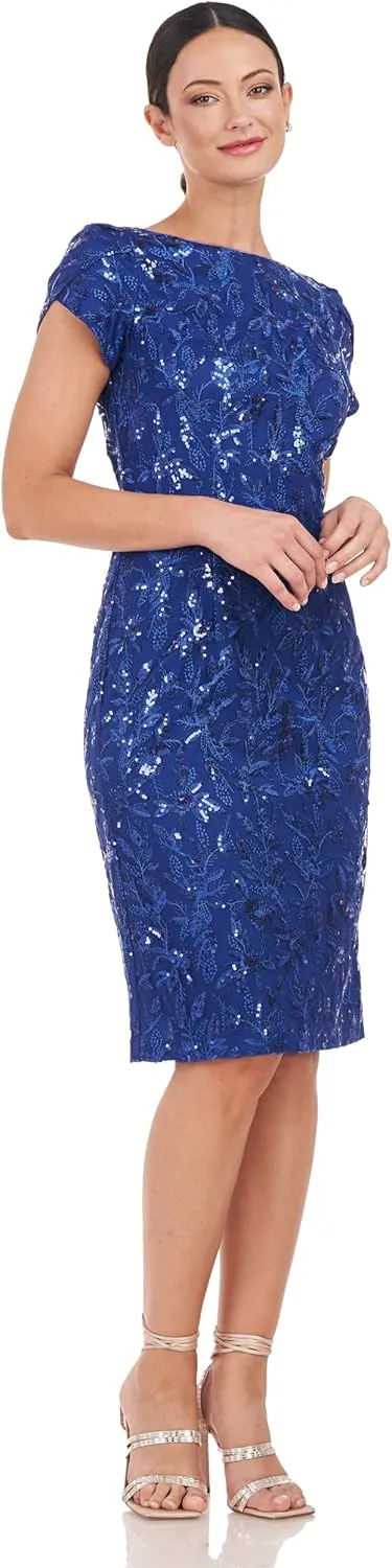 JS Collections Women's Fiona Knee Length Dress