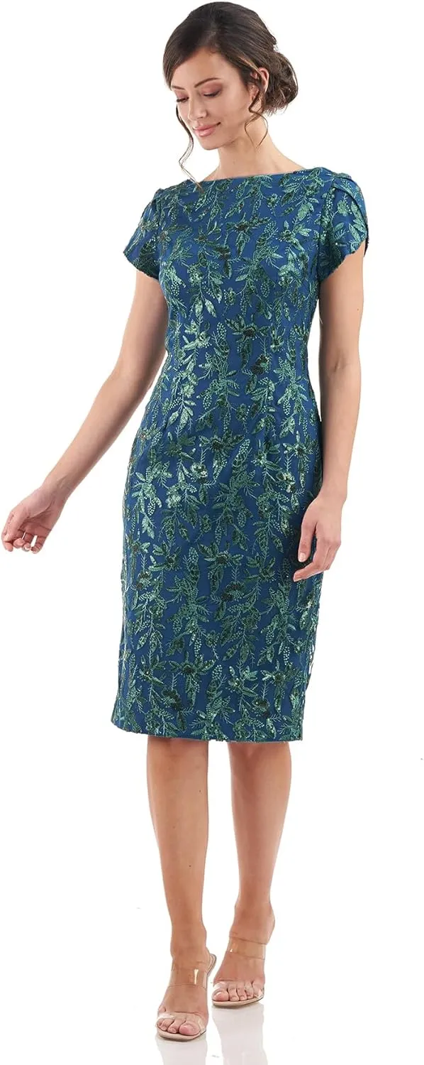 JS Collections Women's Fiona Knee Length Dress