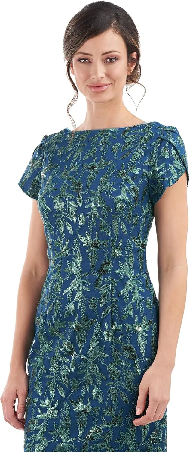 JS Collections Women's Fiona Knee Length Dress