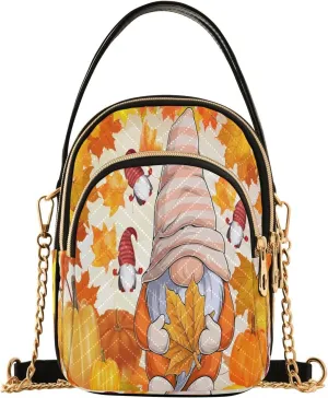JSTEL Small Crossbody Bag for Women with Compartments,Long Strap Crossbody Purse Polyester Phone Purse Wallet