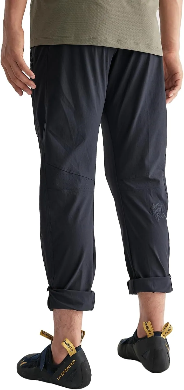 KAILAS Men's Climbing Pants Stretch Windbreaker Outdoor Hiking Lightweight Tactical Running Cargo Pants Breathable
