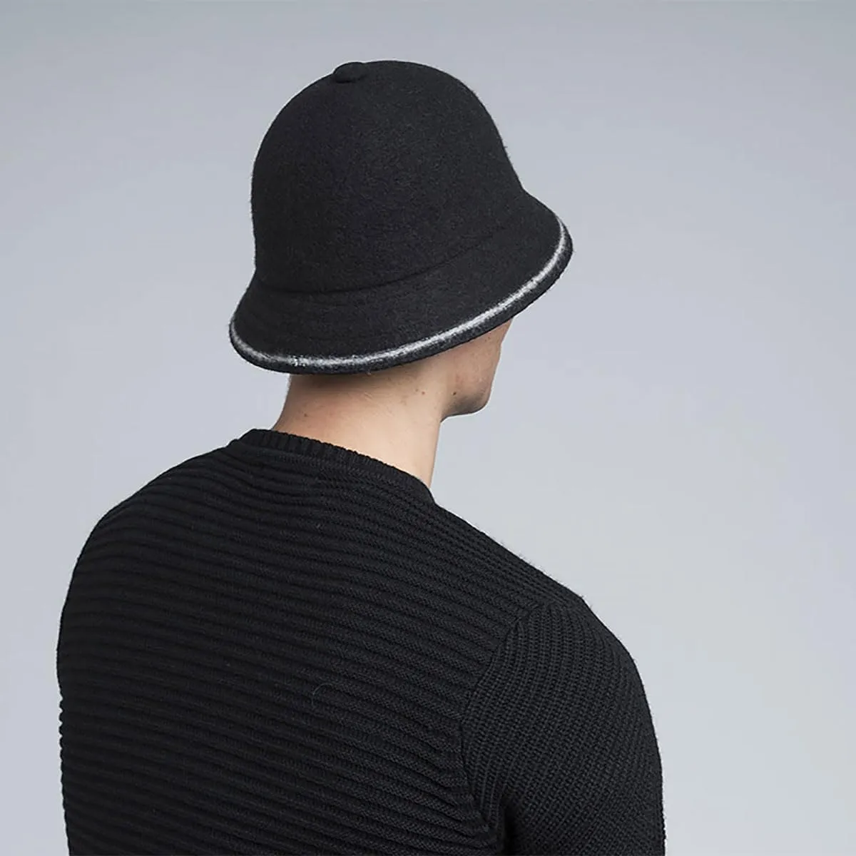 Kangol Men, Women Stripe Casual