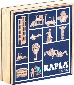 KAPLA Wooden Construction Set 100 Building Planks