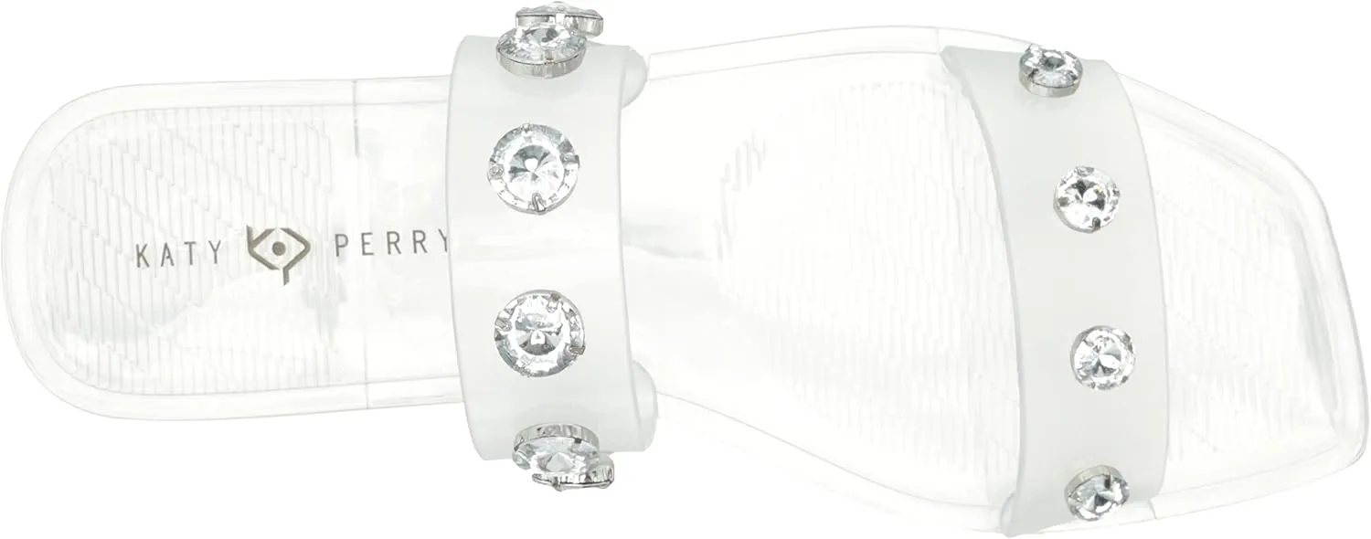 Katy Perry Women's The Geli Embellished Square Toe Sandal