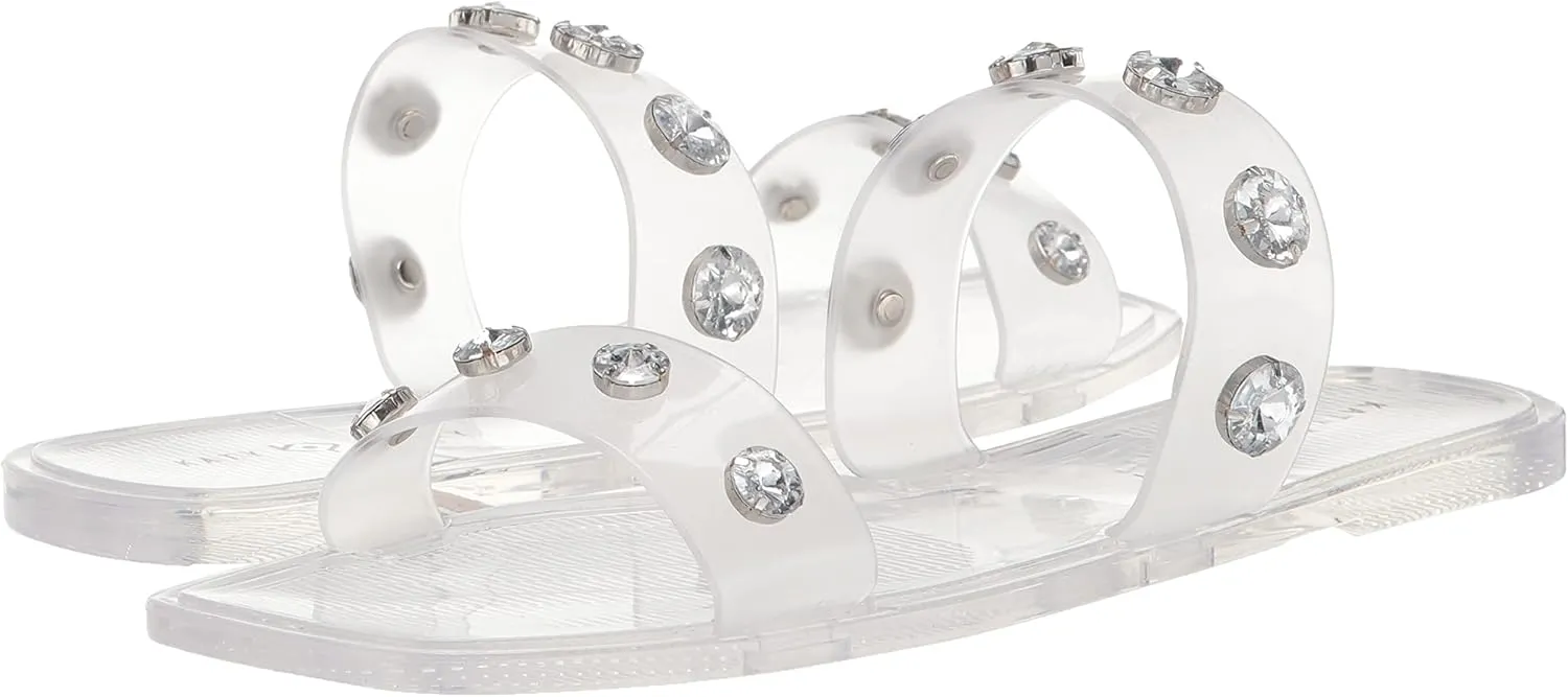 Katy Perry Women's The Geli Embellished Square Toe Sandal