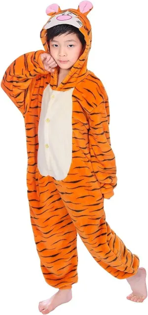 Kids Animal Onesie Halloween Cosplay Costume Pajamas
