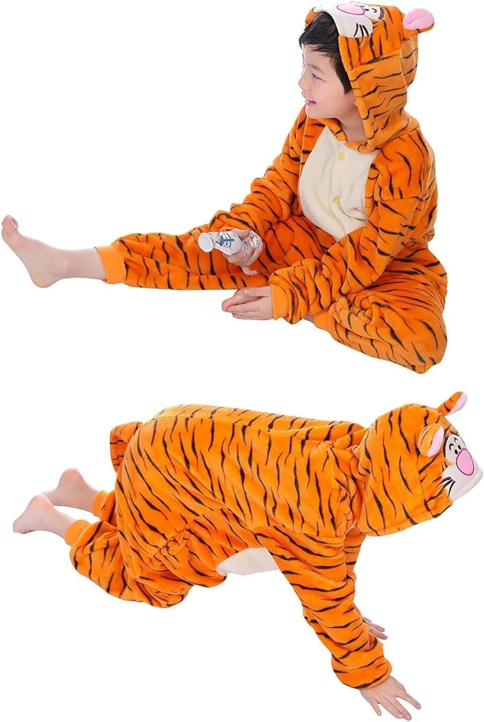 Kids Animal Onesie Halloween Cosplay Costume Pajamas