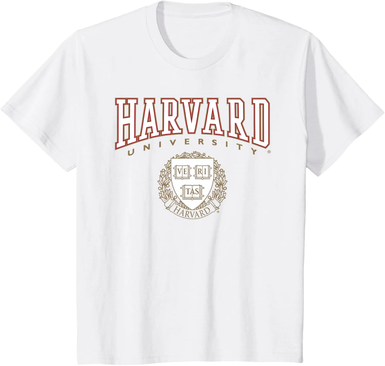 Kids Harvard University Classic Crest Kids T-Shirt