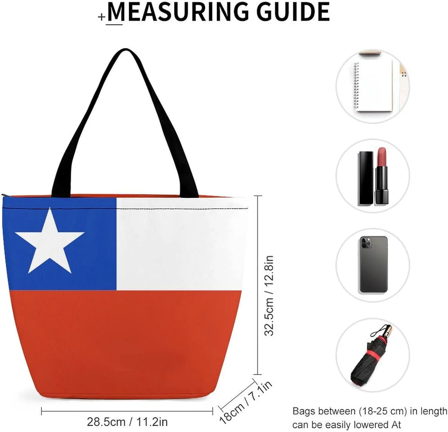 KiRYu Trendy British Antarctic Territory Flag Women's Large Shoulder Bag Perfect for Daily Errands and Shopping