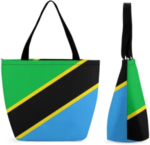 KiRYu Trendy British Antarctic Territory Flag Women's Large Shoulder Bag Perfect for Daily Errands and Shopping