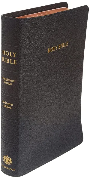 KJV Concord Reference Bible (Black Goatskin) Leather Bound – Deluxe Edition, August 5, 1999