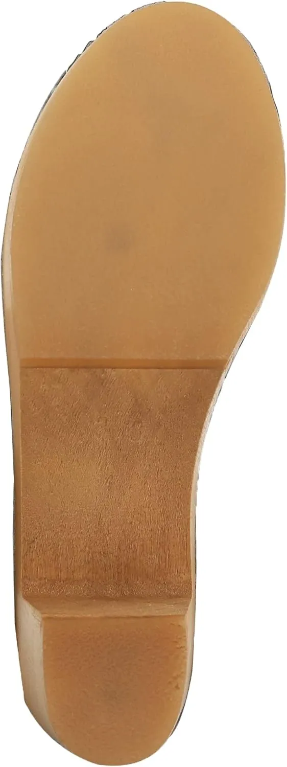 KLÄGN Swedish Wooden Mid-Heel Clogs
