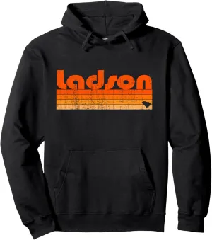 Ladson, SC Retro 80s Style Pullover Hoodie