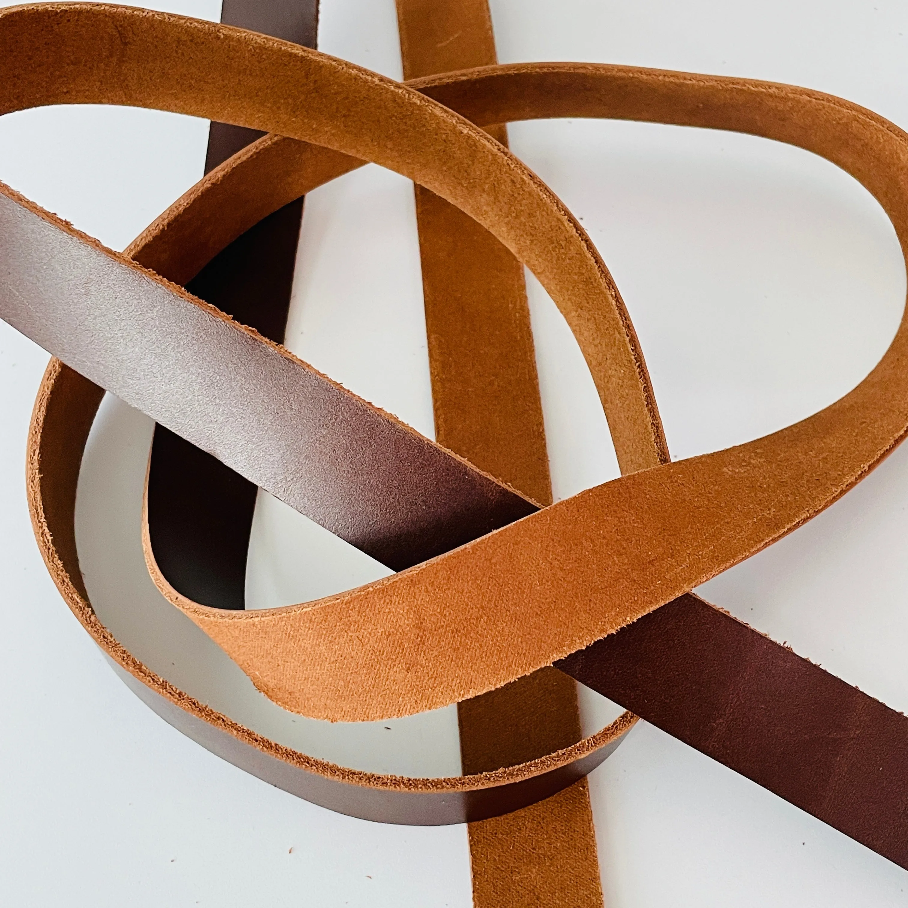 Leather Strap Blank, Rustic Brown